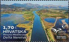 [EUROMED Postal - Reources of the Mediterranean - The Neretva Delta, type BJD]