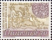 [The 350th Anniversary of the Danish Post Office, type JD]
