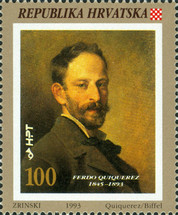 [The 100th Anniversary of the Death of Ferdo Quiquerez, 1845-1893, type EH]