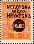 [Yugoslavia Postage-due Stamps Overprinted in Black, type F2]
