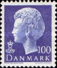[Queen Margrethe II - Fluorescent Paper, type IR5]