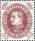 [The 60th Anniversary of the Birth of King Christian X, type AR8]