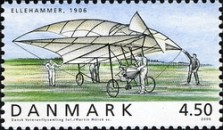[The 100th Anniversary of the First Flight of Jacob Ellehammer, type AKK]