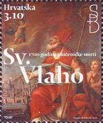 [The 1700th Anniversary of the Death of Saint Blaise, type APU]