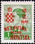 [Yugoslavia Postage Stamps Overprinted in Red or Blue -, type C2]