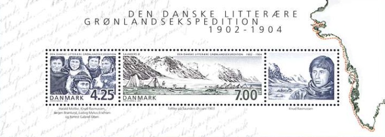 [The 100th Anniversary of the Danish Greenland Expedition, type ]