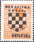 [Yugoslavia Postage Stamps Overprinted in Black - King Peter II, type B1]