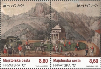 [EUROPA Stamps - Ancient Postal Routes, type ]