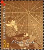 [The 150th Anniversary of the Birth of Nikola Tesla, type ZR]