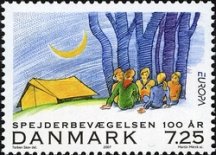 [The 100th Anniversary of the Danish Scouts, type ALL]