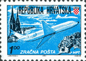 [Zagreb-Dubrovnik Airmail, type CM]