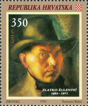 [The 100th Anniversary of the Birth of Zlatko Sulentic, 1893-1971, type EL]