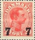[King Christian X - No. 148 Surcharged, type AN2]