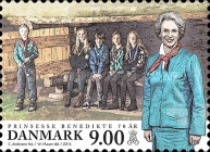 [the 70th Anniversary of the Birth of Princess Benedikte, type ATD]