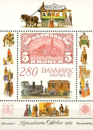 [International Stamp Exhibition "Hafnia '87" - Copenhagen, type ]