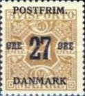 [Newspaper Postage Due Stamps Surcharged, type W8]