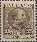 [King Christian IX, 1818-1906 - Horizontal Lines in Background in Oval, type M3]
