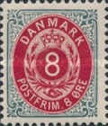 [Royal Emblem - New Drawing - Value in "ØRE" - Different Watermark, type G27]