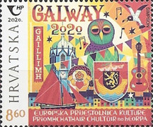 [European Culture Capital - Joint Issue with Ireland, type AXE]