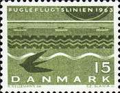 [Inauguration of the "Bird Flight Line" Railroad Link Between Denmark and Germany, type EP]