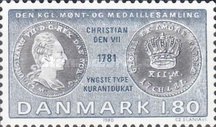 [Coins on Stamps - From the Royal Danish Collection of Coins, type MY]