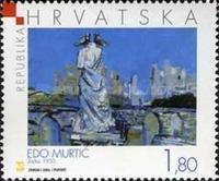 [Croatian Modern Paintings - Edo Murtic,Zadar 1950, type YI]