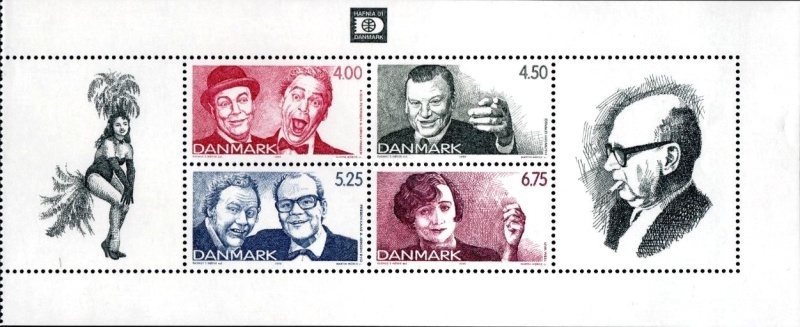 [Famous Danish Comedians, type ]