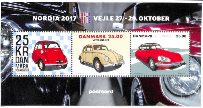 [International Stamp Exhibition NORDIA 2017 - Vejle, Denmark, type AWT1]