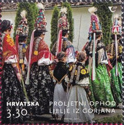 [Annual Spring Procession of Queens - Ljelje from Gorjani, type BBM]