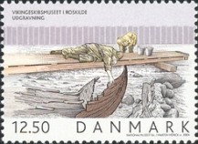 [Ships from the Danish Viking Museum in Roskilde, type XIQ]