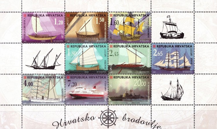 [Definitive Issue - Croatian Ships, type ]