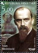 [Famous Croats - 125th Anniversary of the Birth of Ivan Mestrovic, type ADR]