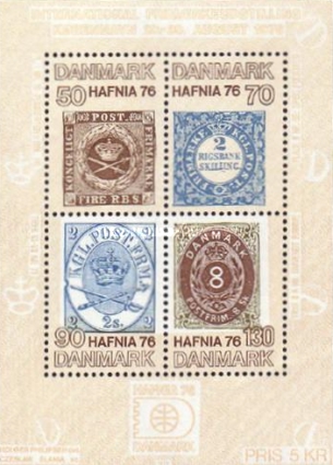 [International Stamps Exhibition "HAFNIA '76" - Copenhagen, type ]