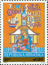[The 700th Anniversary of the Sanctuary of the Holy Virgin of Trsat, type CS]