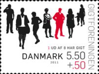 [The Danish Rheumatism Association - Self Adhesive, type APF]