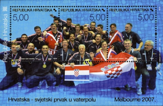 [Croatia - World Champion in Water Polo - Melbourne 2007, type ]