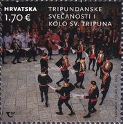 [UNESCO - Croatian Intangible Cultural Heritage - Kolo Dance of St. Tryphon, type BIU]
