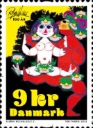 [Art - The 100th Anniversary of the Birth of Bjørn Wiinblad, 1918-2006, type AXG]