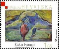 [Croatian Modern Painting - Oskar Herman, type ADN]