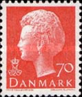 [Queen Margrethe II - Fluorescent Paper, type IR2]