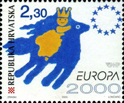 [EUROPA Stamps - Tower of 6 Stars, type QN]