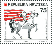 [EUROPA Stamps - The 500th Anniversary of the Discovery of America, type DR]