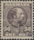 [King Christian IX, 1818-1906 - Horizontal Lines in Background in Oval, type M6]