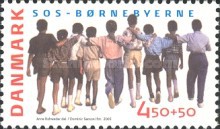 [Charity Stamp for Kids, type AIV]