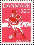 [The 100th Anniversary of the Danish Football Association, type TD]
