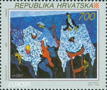 [EUROPA Stamps - Contemporary Art, type EV]