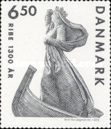 [The 1300th Anniversary of City of Ribe - Self Adhesive, type AOI]
