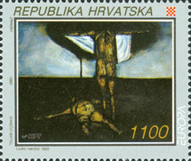 [EUROPA Stamps - Contemporary Art, type EX]
