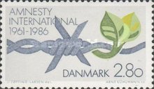 [The 25th Anniversary of Amnesty International, type QP]