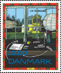 [Stamp Art by Jesper Christiansen, type AUO]